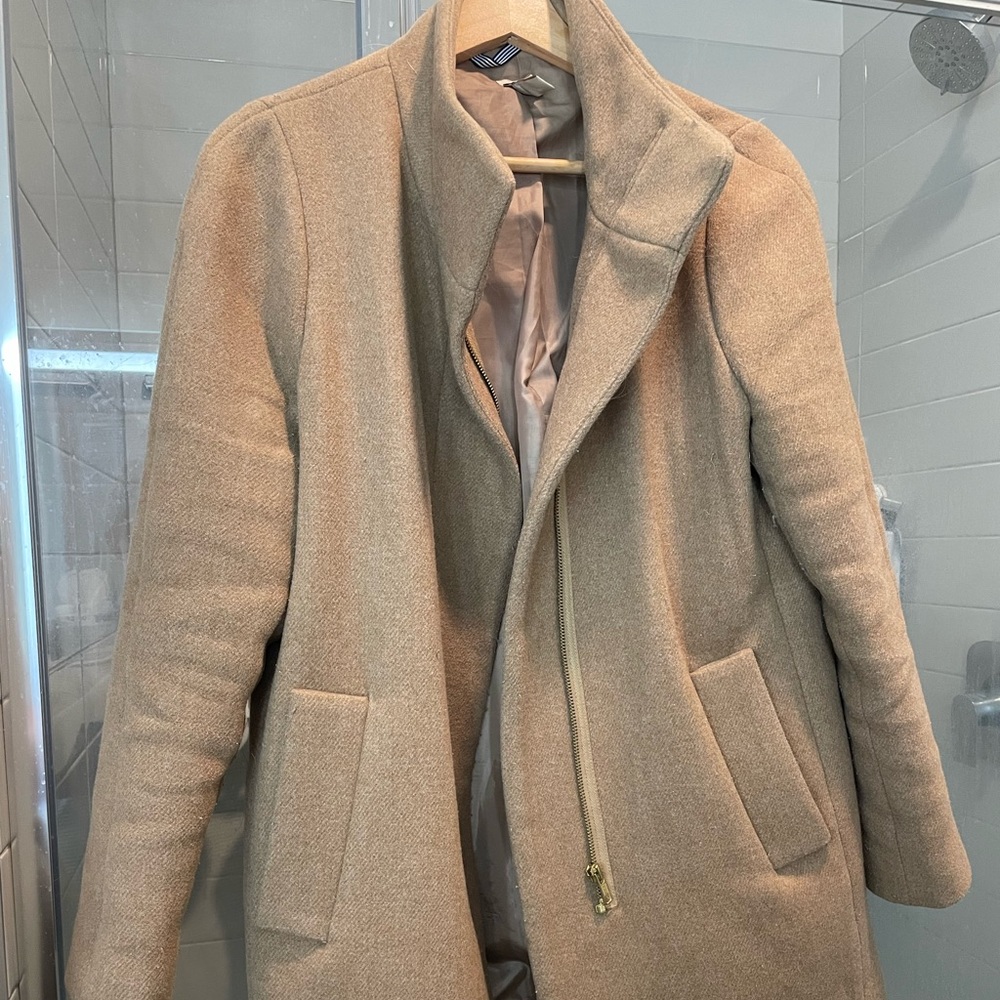 EUC J Crew City Wool Coat